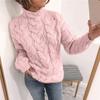 Sweater Women Autumn Solid Candy Color Turtleneck Pullover Sweaters Fashion Style Knitted Long Sleeve Jumpers Winter Warm Casual Tops