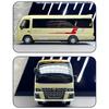 1/32 Toyota Coaster Alloy Bus Car Diecasts Metal Passenger Coach Vehicles Car Model Simulation Sound and Light Collection Kids Toy Gift