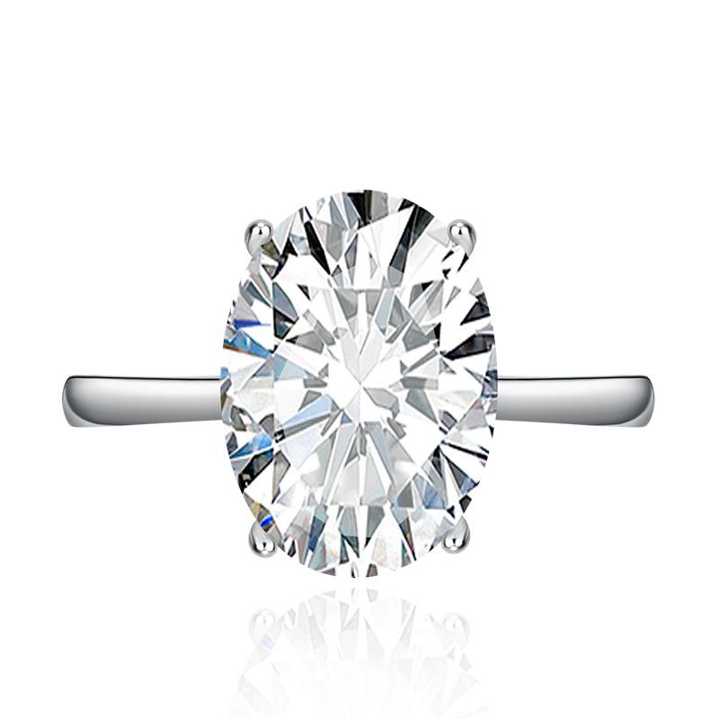 Sace Gems Классическое кольцо из медного сплава с цирконом, женские ювелирные изделия, свадебный подарок для вечеринки