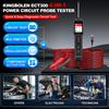 KINGBOLEN ECT300 Автомобильный электрический тестер цепей 0В-80В Тест сопротивления Комплект щупов-осциллографов для компонентов Светодиодный дисплей Мультиметр