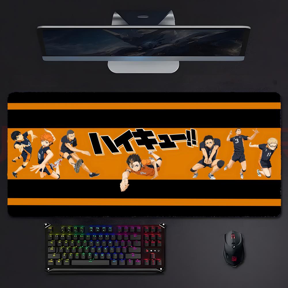 Hot Energetic Classic Anime Hhaikyuu Mouse Pad Mousepad Large Gaming Lockedge Thickened Pc Table Desk Mat