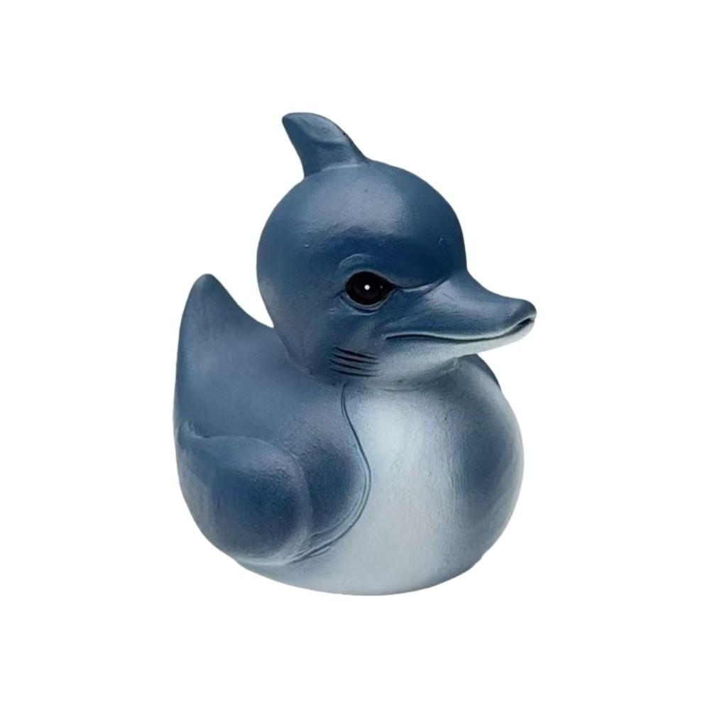 Devilfish Turtle Duck Figure Dolphin Sea Creature Duck Desktop Ornament  Housewarming Gift