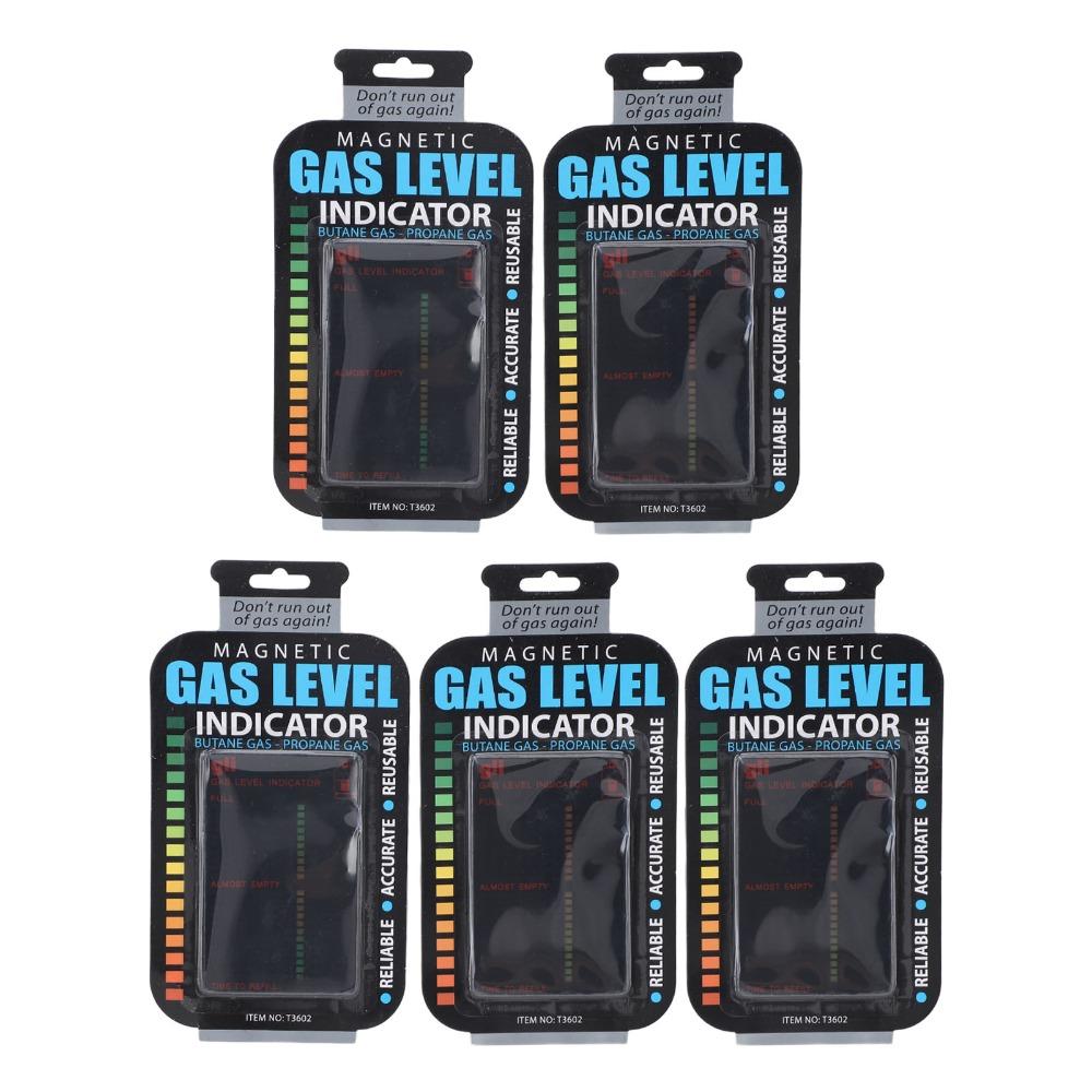 5PACK Magnetic Propane Fuel Level Indicators PET Soft Magnetic Propane Tank Gauge  Outdoor Barbecues