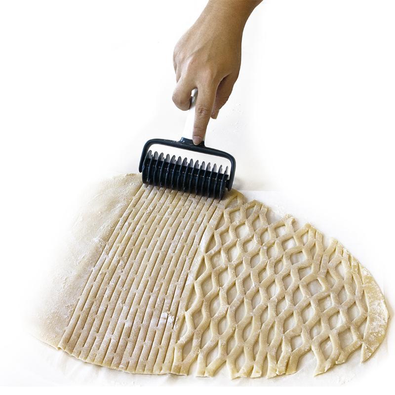 1 шт., ножи для пиццы, форма для помадки, ABS/PP, белый инструмент для пирогов, сделай сам, сетчатый резак для теста, роликовый нож, инструменты для выпечки