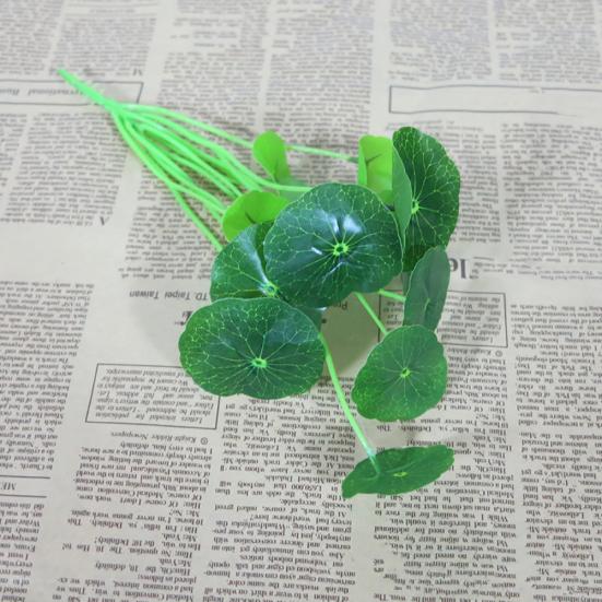 Искусственная листва, растение, лист лотоса, офис, дом, сад, украшение для аквариума