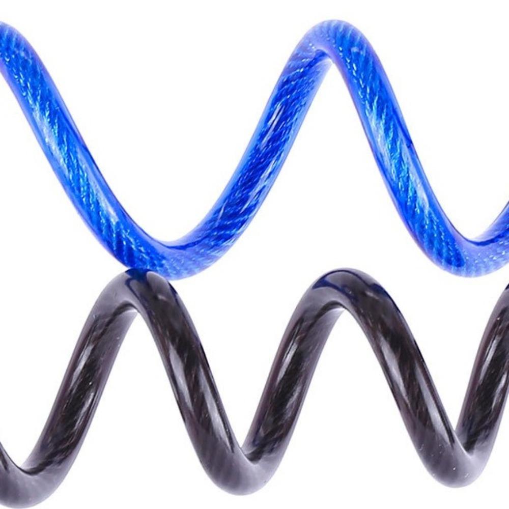 Anti-lost Bike Spring Reminder Cable Metal Disc Brake Lock Rope Universal