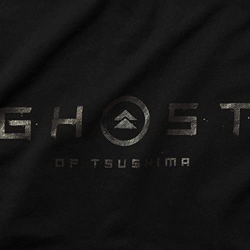 Толстовка с логотипом и гербом семьи Ghost of Tsushima [Дизайн GHOST, Размер XL] GGL003-XL