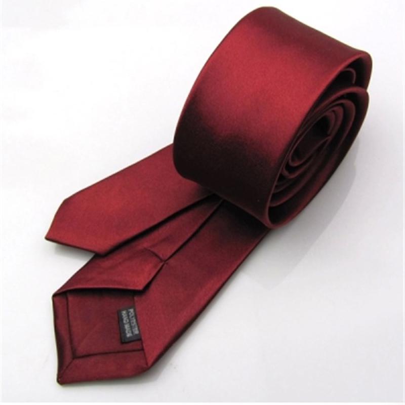 Trendy Unisex Slim Party 1PC Neck Tie Norrow Tie Wedding Suit Neck Tie Satin Silk 5cm Men Shirt Accessories