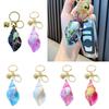 Unique Key Accessory for Keys and BagsBeautiful Conch Pendant Keyrings Phone Lanyard Keychain for Fashion Enthusiasts