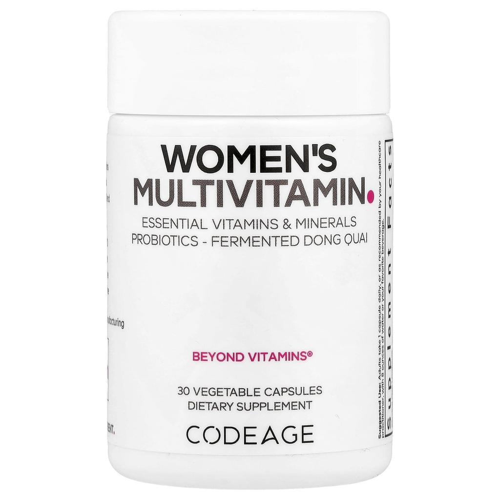 Codeage Women's Multivitamin, 30 Veggie Capsules