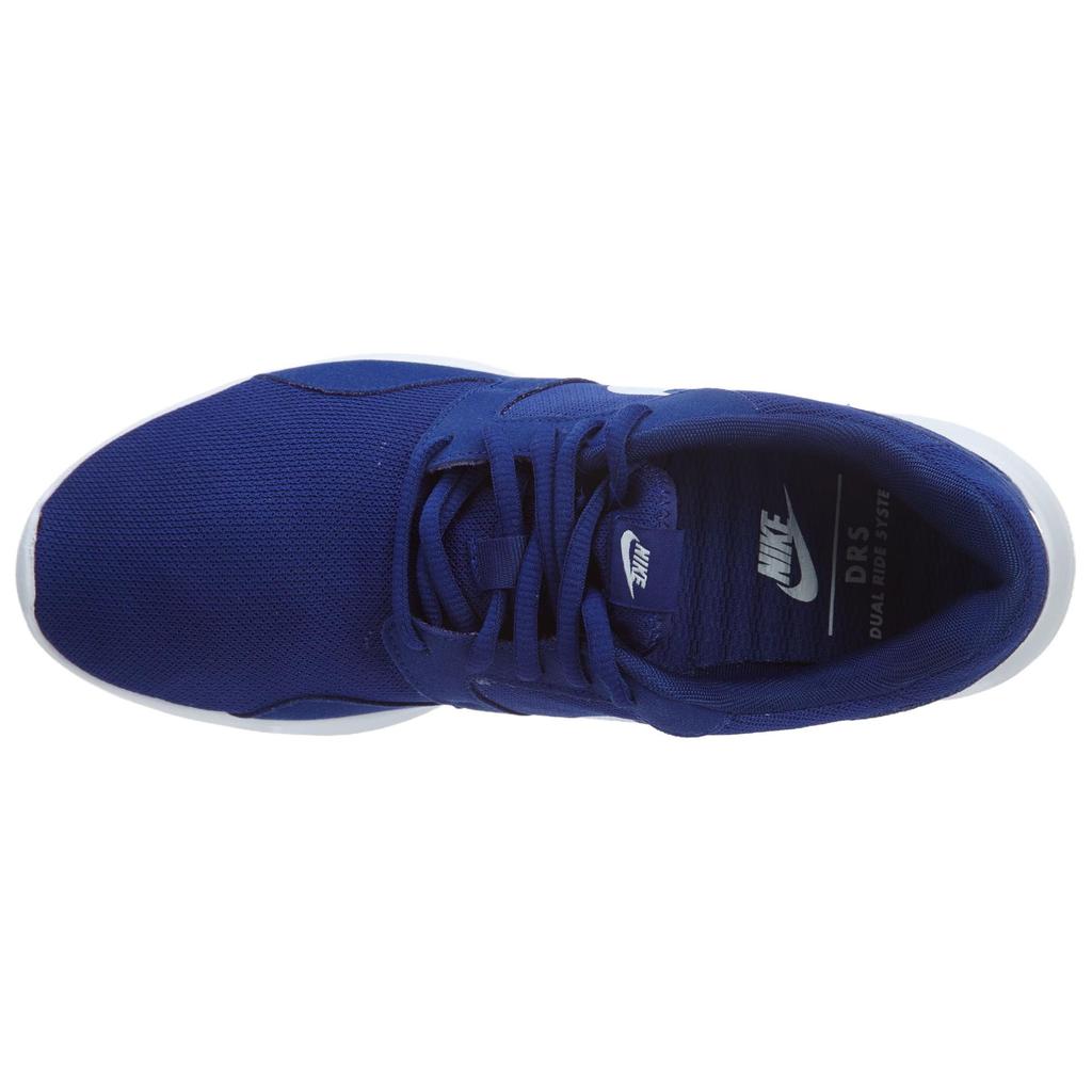 Nike Kaishi Удобные Модные Кожаные Прочные Дышащие Низкие Кроссовки Женские кроссовки Синий Белый 654845-411