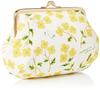 Hyogensha Cosmetic Pouch with Midori quietafternoon 26904 Clasp, Canvas, Asano,