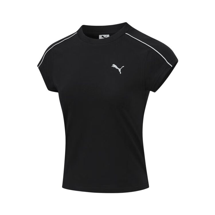 New PUMA PackCOLLECTIVE T Shirt Women's Black 631715-92
