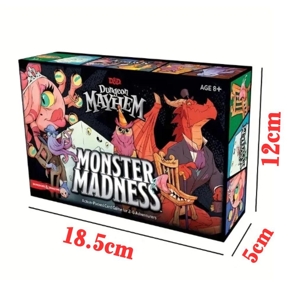 Семейное развлечение Настольная игра Игральные карты Dungeones Mayhem Card Party Gift