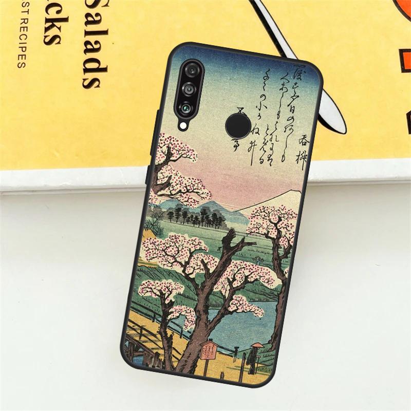Японский стиль Арт Япония Для Huawei Nova 3i 7i 8i 11i Y60 Y70 Y90 Y61 Y91 Nova 11 9 10 SE P30 Pro P20 P40 Lite Чехол