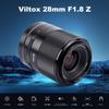 VILTROX AF 28 мм Z Single Focus Средний телеобъектив Сменный объектив для крепления Nikon Z Автофокусировка Маленький и легкий глаз АФ Большая диафрагма Фокус