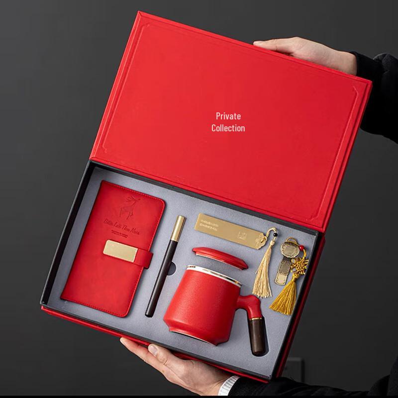 Керамический дорожный чайный набор Shangqi Premium - 5 предметов, подарочная коробка
