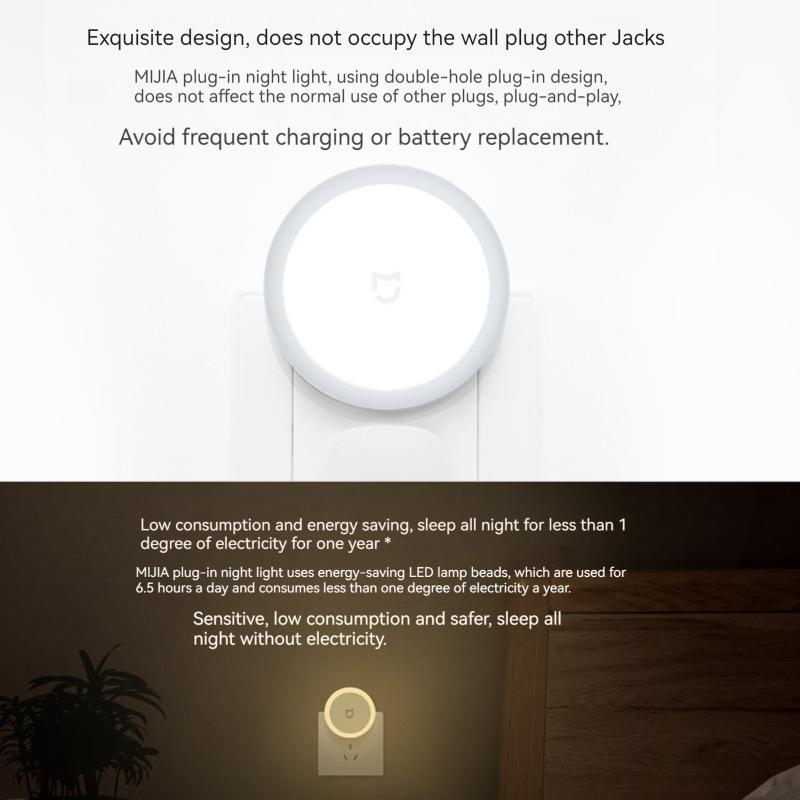 Xiaomi Mijia Led Induction Night Light Lamp Automatic Lighting Touch Switch Low Energy Consumption