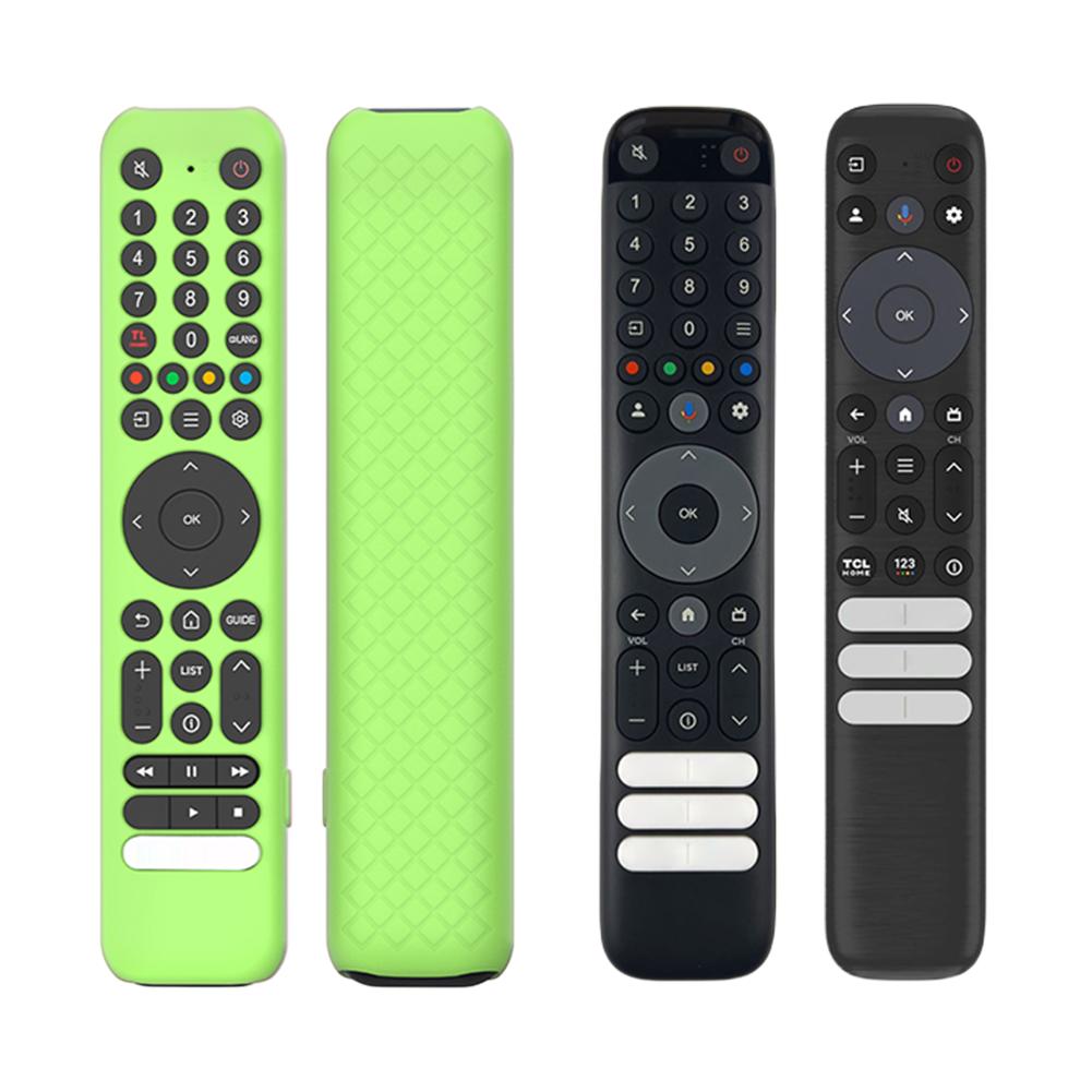 Силиконовый чехол для пульта TCL RC716/RC833 GUB1 Защитный чехол для пульта Противоскользящий силиконовый рукав Ударопрочный Защита от падений со шнурком