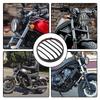 Для Honda Rebel CMX 300 2017-2025 Черная Решетка Фары Мотоцикла Накладка Защита Передней Фары Ретро Декоративная ABS