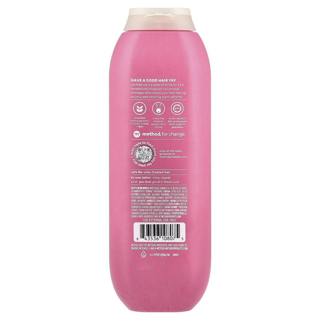 Шампунь для придания объема, Pure Peace, 414 мл(14 жидких унций)