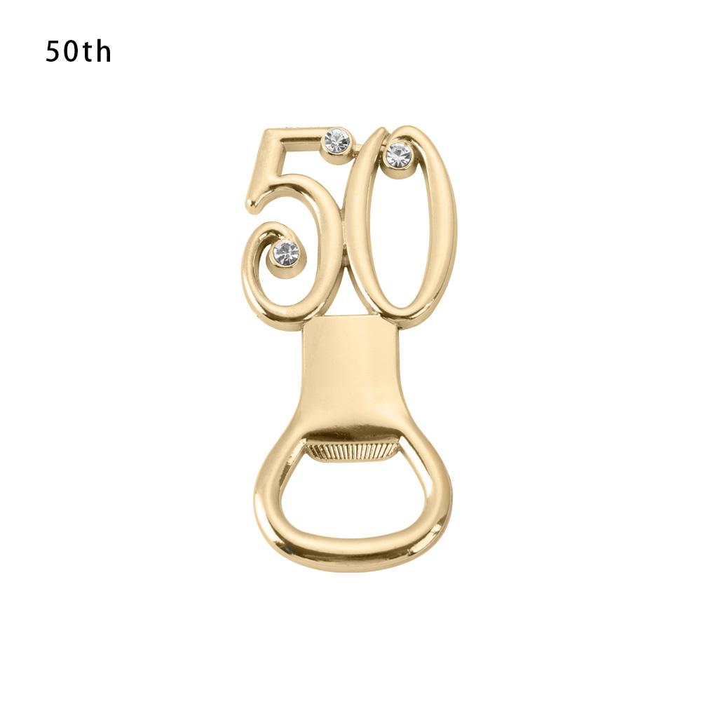 Party Supplies Anniversary Guest Return Gifts Bottle Openers Beer Opener Age Birthday Bar Tool