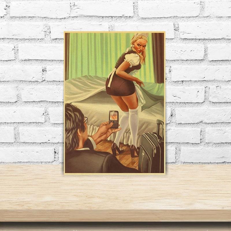 Soviet Union Propaganda Vintage Poster Aesthetic Kraft Paper USSR CCCP Prints Room Decoration Accessories Home Decor Pictures