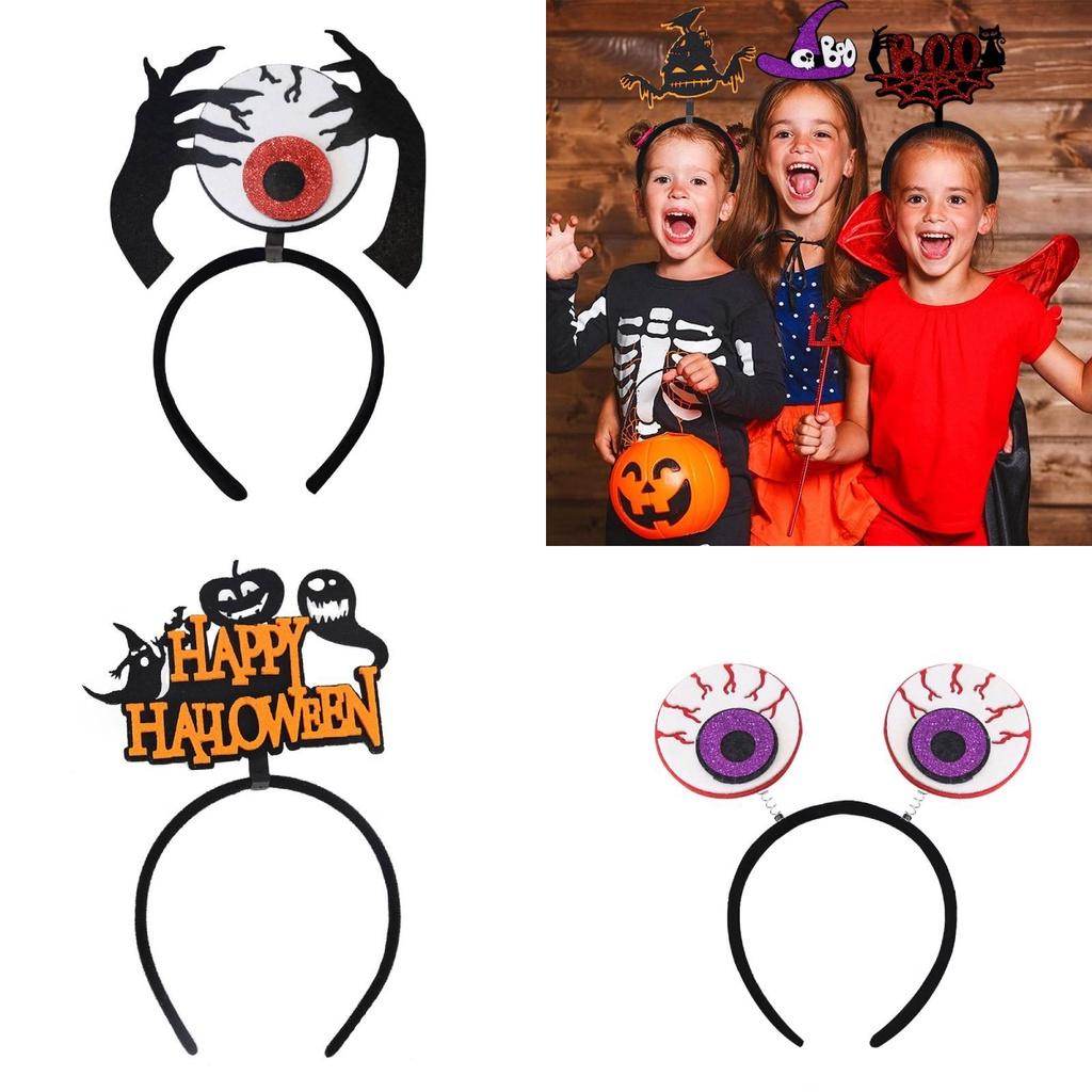 Сумасшедшая вечеринка Хэллоуин Ободок Голова тыквы Зажим для украшений на вечеринку Фестиваля призраков