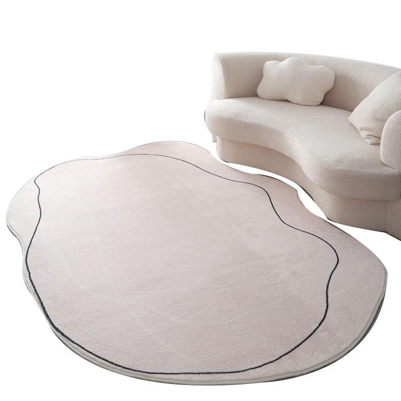 WTEMPO Необычный ковер для гостиной, напольный коврик для спальни, светлый роскошный ковер для одежды и головных уборов