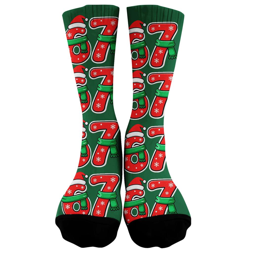 Милые и игривые носки носки до середины икры длинные носки носки с принтом