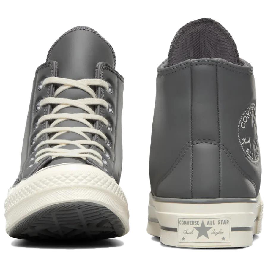 Converse Chuck 70 Puffed Up Comfortable Versatile Non-Slip Durable High-Top Skate Shoes Unisex Sneakers Dark-Gray A09349C
