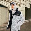 Li Ning Горячие горшки Коллекция пуховиков Пуховик Унисекс Белый Серый Снежная гора AYMU497-1