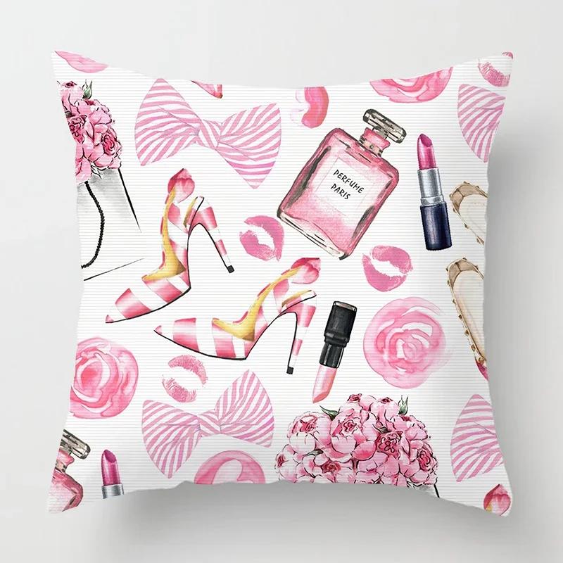 Nordic Young Women's Favorite Pillowcase Home Decoration Living Room Decoration Sofa Cushion Cover 60*60 Car Cushion Cover 40*40