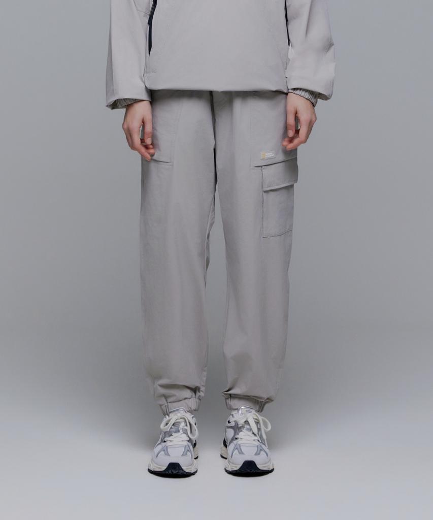 NATIONALGEOGRAPHIC N242Upt940 Adélie Lightweight Woven Stretch Cargo Jogger Pants Mourning Beige