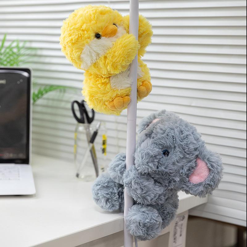 New Table Accompaniment Series Small Animal Plush Toy Panda Palm Treasure To Accompany Soothing Sitting Birthday Gift Doll