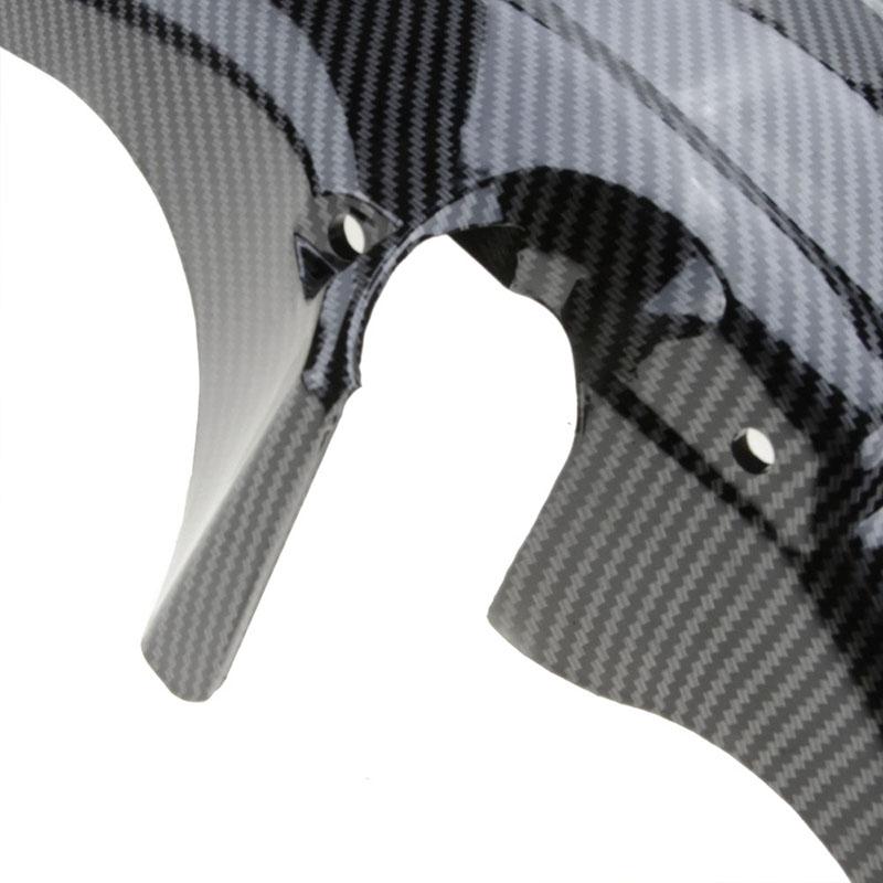 Мотоциклетный передний брызговик с узором из углеродного волокна, обтекатель крыла, подходит для Honda CB250F CB600F CB900F CB1300 Hornet 250 600 900