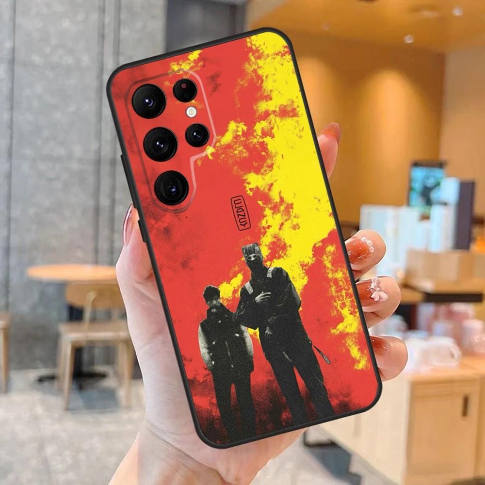 Чехол для телефона от группы Twenty one P-Pilots для SamsungS24,S23,S22,S21,Ultra Pro S10,S30Plus,S9,20lite Черный
