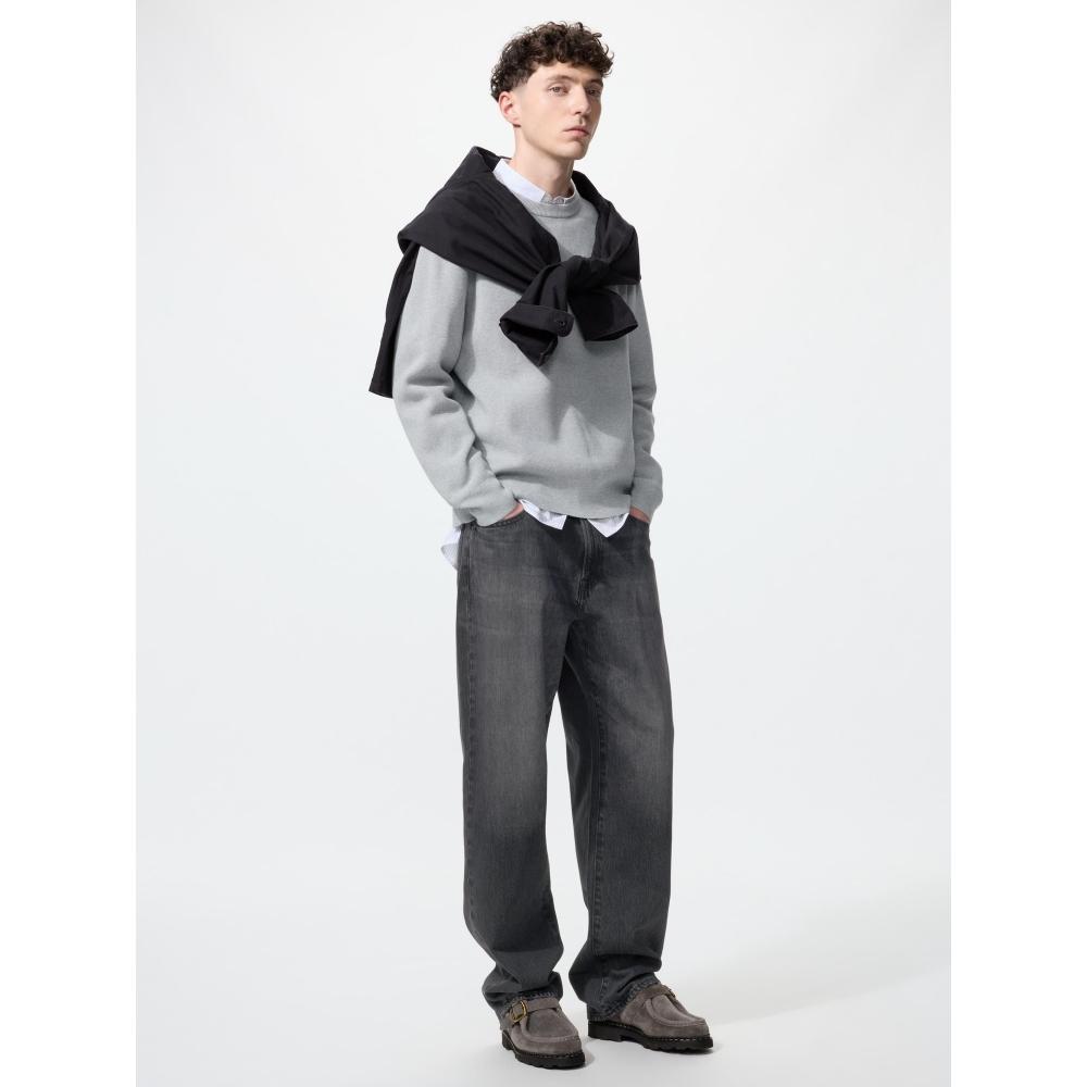 Uniqlo Японские мешковатые джинсы длинные