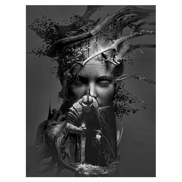 Черно-белые винтажные постеры, скульптура, классические принты, греческая мифология, Давид, холст, живопись на стене, искусство для гостиной