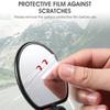 Bicycle Rearview Mirror Mountain Bike Road Car Folding Rearview Mirror Anti-collective Riding Equipment Square Rearview Mirror
