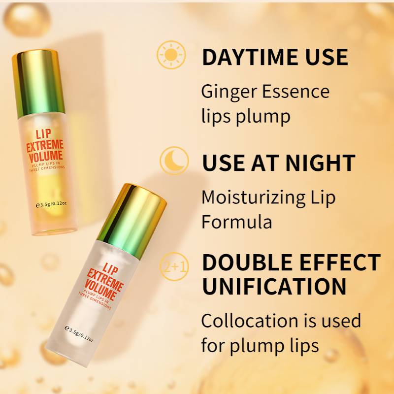 Ежедневное и ночное масло для увеличения объема губ, экстремальный объем губ, увлажнение и питание, уход за губами, увеличение объема
