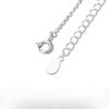 Mobius Zircon Necklace Geometric Circle Collar Chain As A Gift for Girlfriend