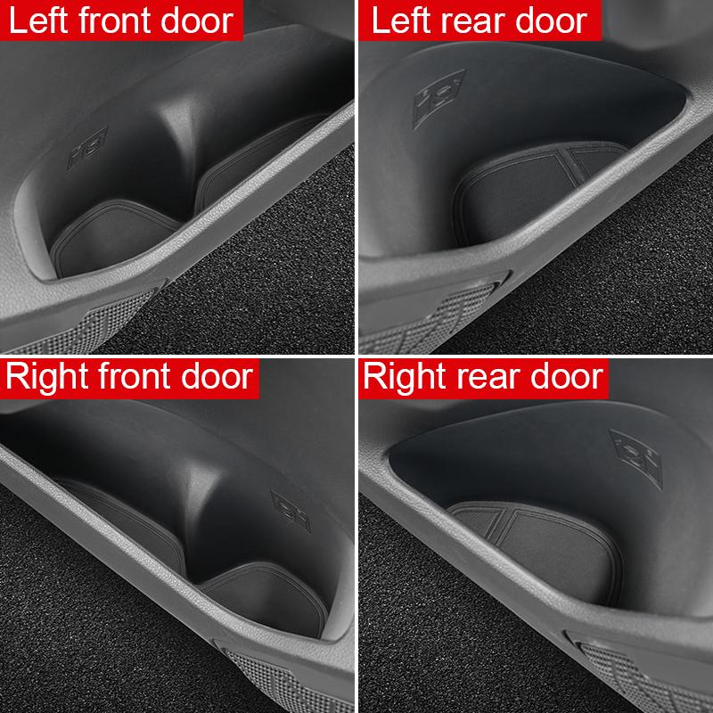 Для Toyota RAV4 XA50 Hybrid 2019 2020 2021 2022 2023 2024 RAV 4 кожаный прорезь для ворот автомобиля накладка на чашку подушка наклейка нескользящий коврик