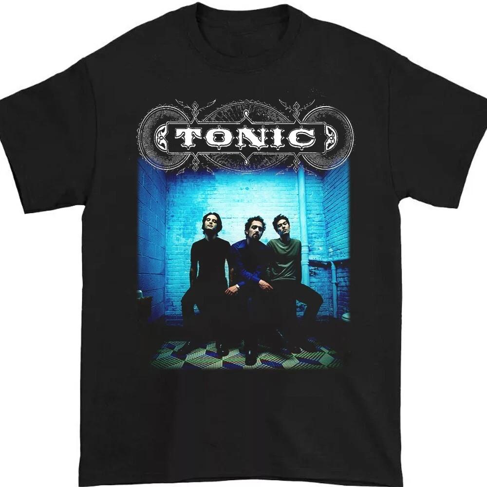NEW Tonic Band Live In Concert Heavy Cotton Black S-5XL T Shirt BT709