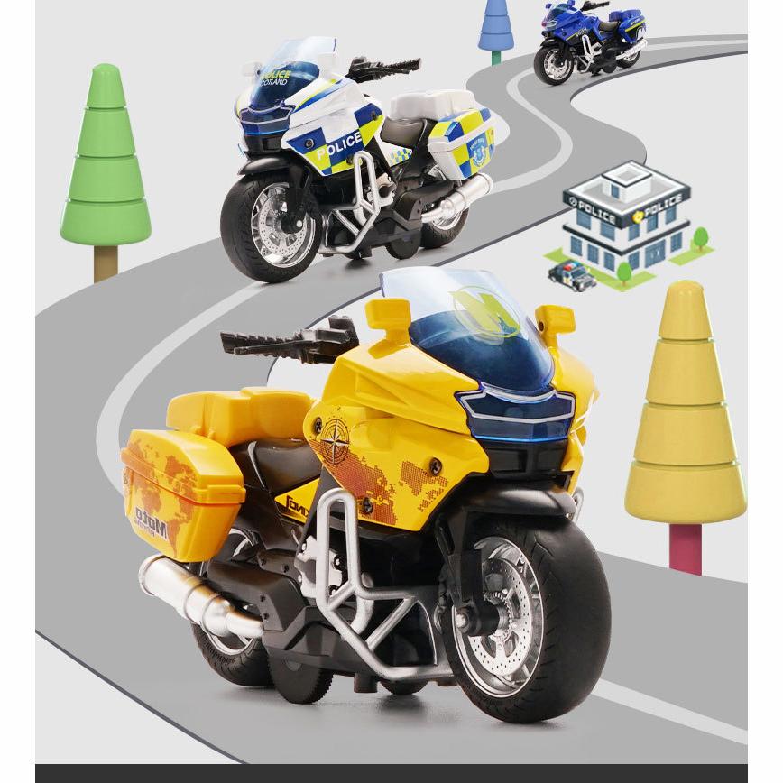 Литые игрушки для мотоциклов в масштабе 1/14, со световыми и музыкальными игрушками, модель мотоцикла, игрушечный мотоцикл для детей 3-9 лет