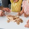 3D деревянная классическая автомобильная головоломка, коллекционные изделия, механическая деревянная модель, винтажная для комнаты