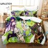 Новый игровой комплект постельного белья Nahida Genshin Impact, комплект из трех предметов в стиле аниме для взрослых и детей, комплект пододеяльников 3D Kawaii Girls