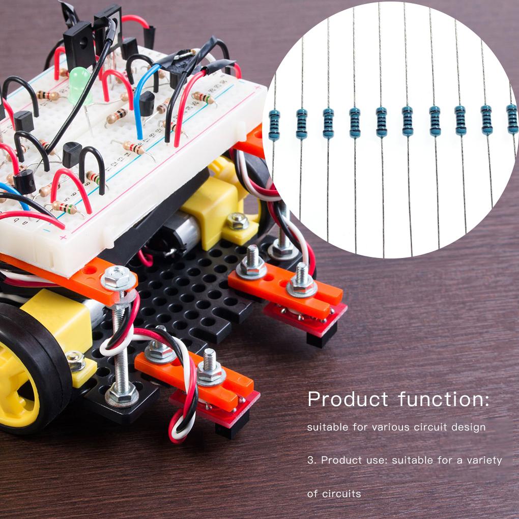 1460 шт./набор Резисторы 1/4 Вт Пленочные резисторы 73 типа 1R-1M Набор для сортировки с пластиковой коробкой