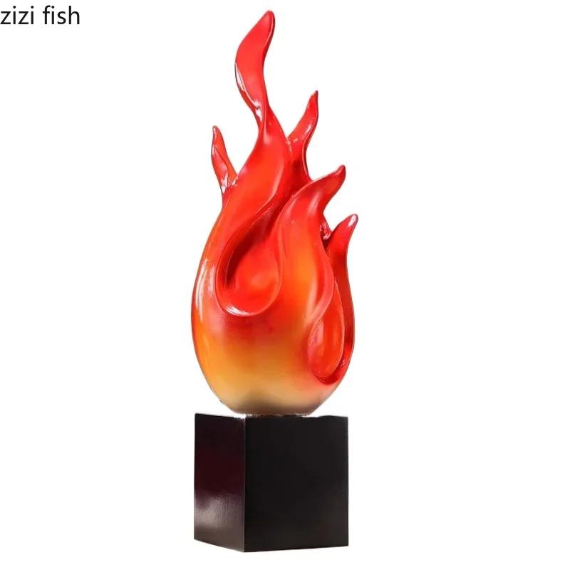 Pitaya Resin Statue Fruit Sculpture Desktop Decoration Crafts Fire Induced Wealth Ornament Housewarming Gifts Decor Ornaments