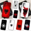 A-Албания F-Флаг-ES Для Samsung Galaxy A73,31,32,72,41,53,52,71,22,5G,Note,J7,8,9 Мягкий Черный Силиконовый Чехол для Телефона